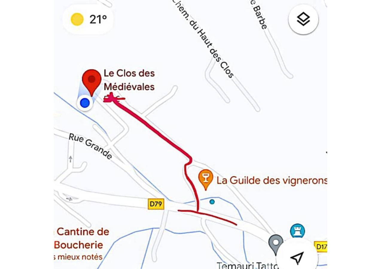Le Clos Des Médiévales Le Thoronet Exterior foto
